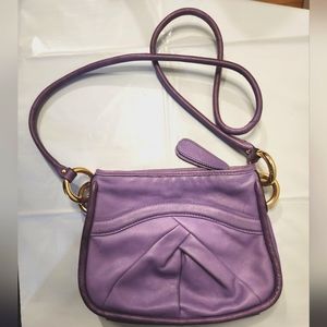 💜 Purple 💜 B. MAKOWSKY BAG